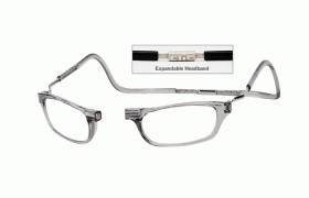 Clic Smoke Expandable Reading Glasses