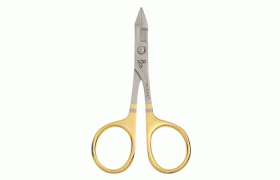 Dr Slick Scissor Clamps with Barb Crusher - Gold Finish
