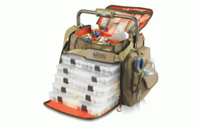 Wild River - Tackle Tek Frontier - Lighted Bar Handle Tackle Bag