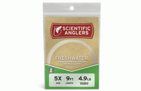 Scientific Anglers Freshwater Leaders (2 pack-9 footers)