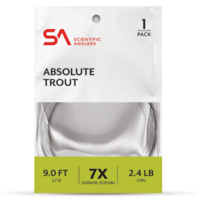 Scientific Anglers Absolute Trout Leaders- 1 Pack