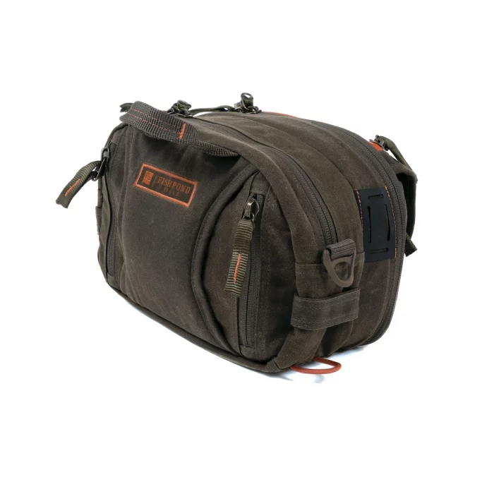 Fishpond Blue River Chest/Lumbar Pack - Peat Moss - Image 3