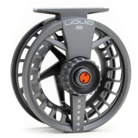 Lamson Liquid S Fly Reel-SMOKE